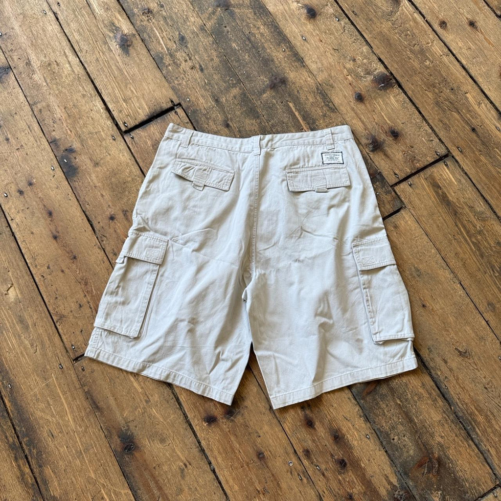 Plugg Co. Light Gray Cargo Shorts W38