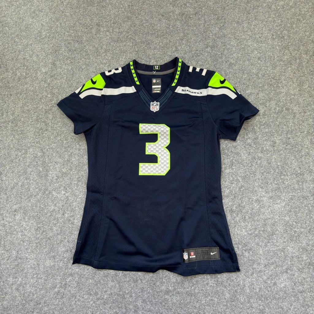 Nike NFL Seahawks ‘Wilson’ Jersey in Navy Women’s