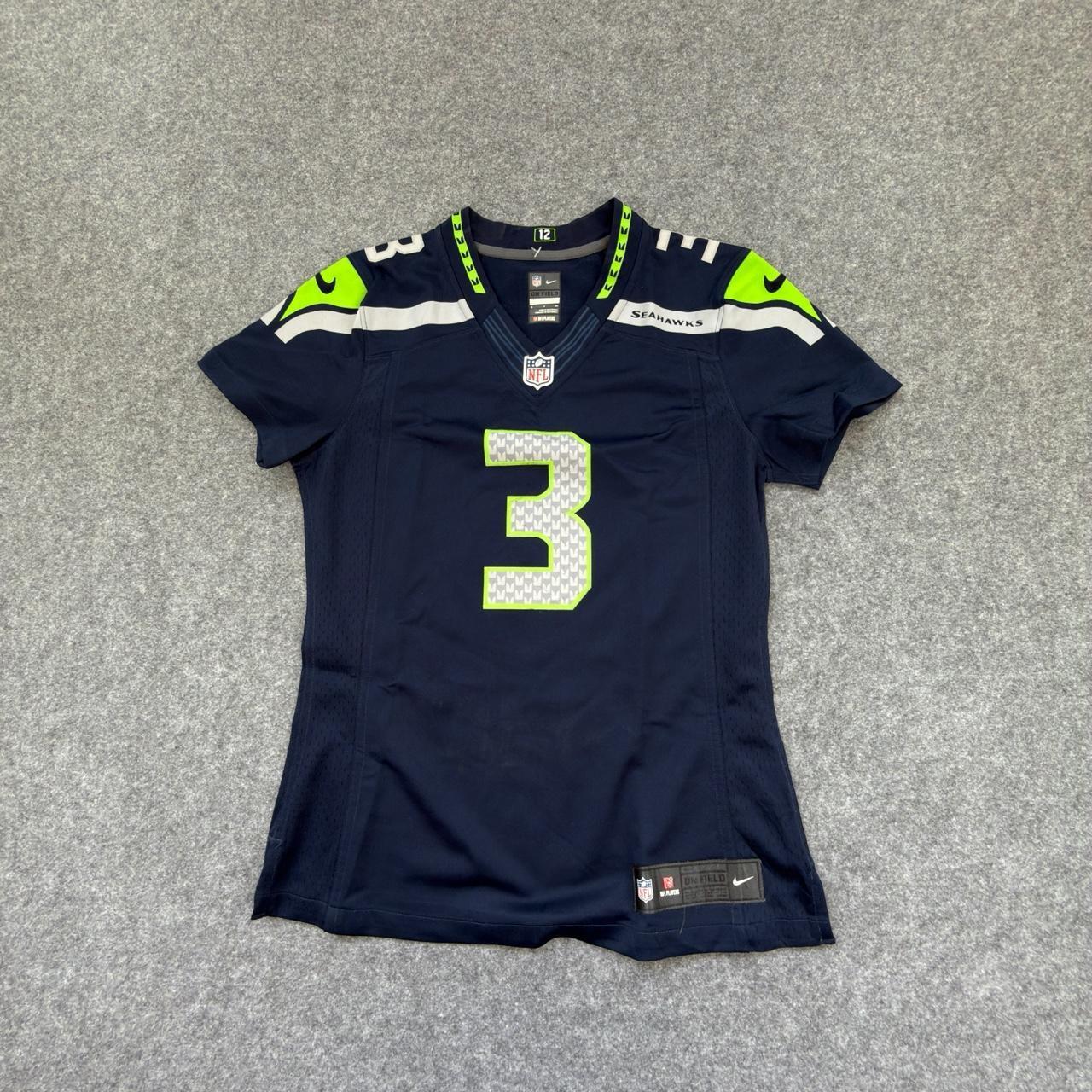 Nike NFL Seahawks ‘Wilson’ Jersey in Navy Women’s
