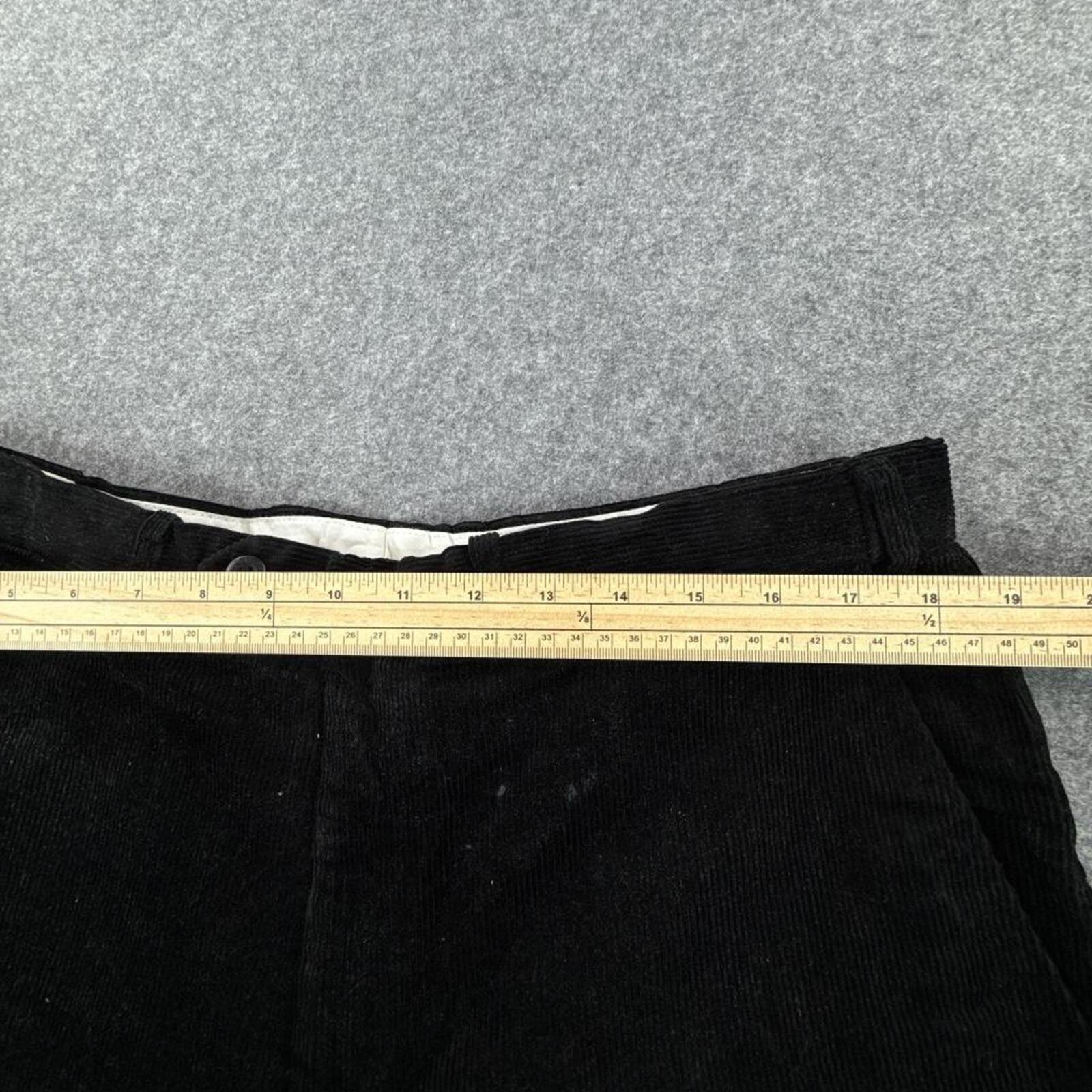 Black Marks & Spencer corduroy trousers #corduroytrousers