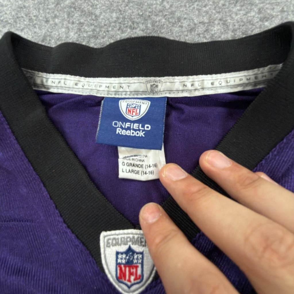 Reebok NFL Ravens ‘Flacco’ Women’s Jersey in Purple