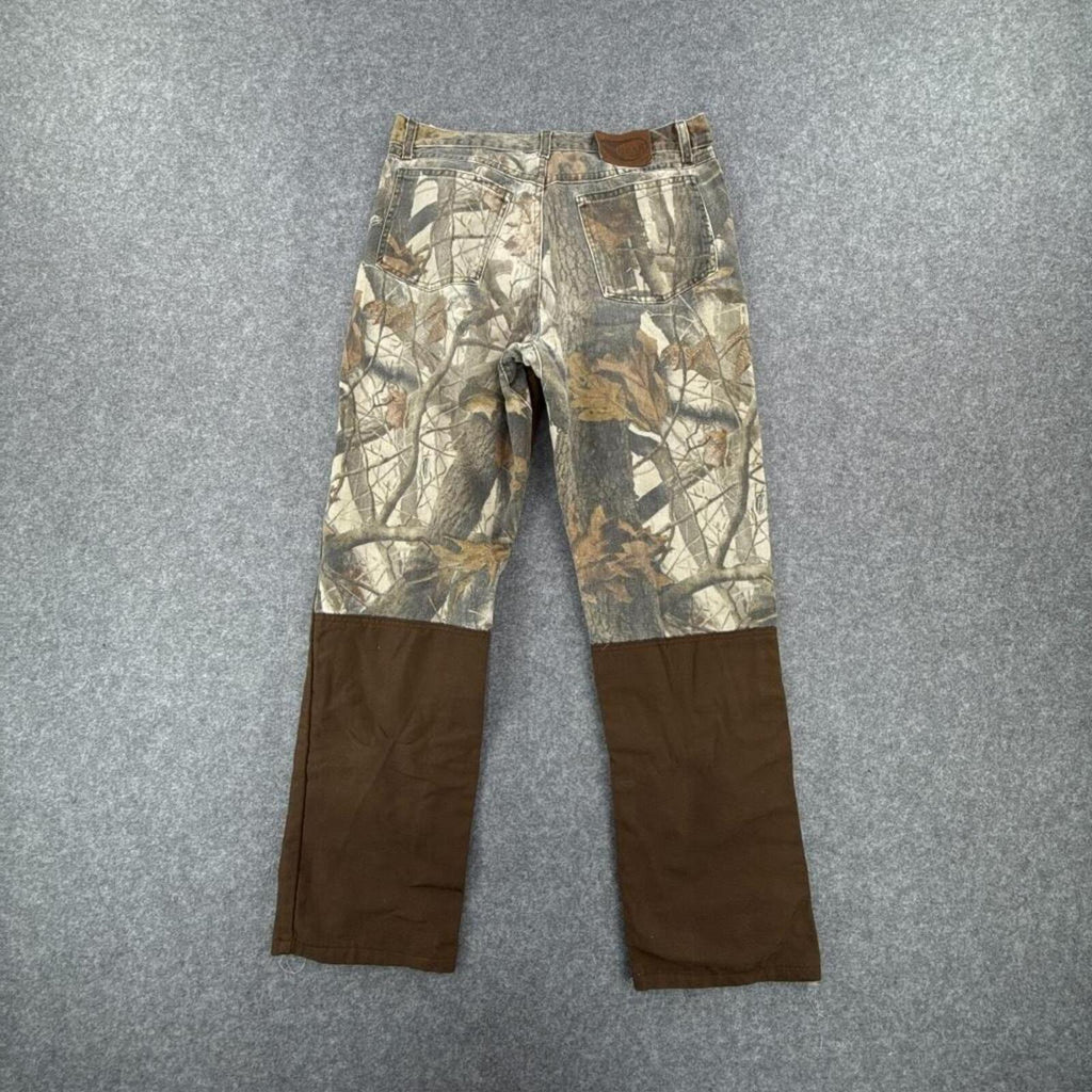 Brown and tan camo pants with adjustable waist #outdoorstyle