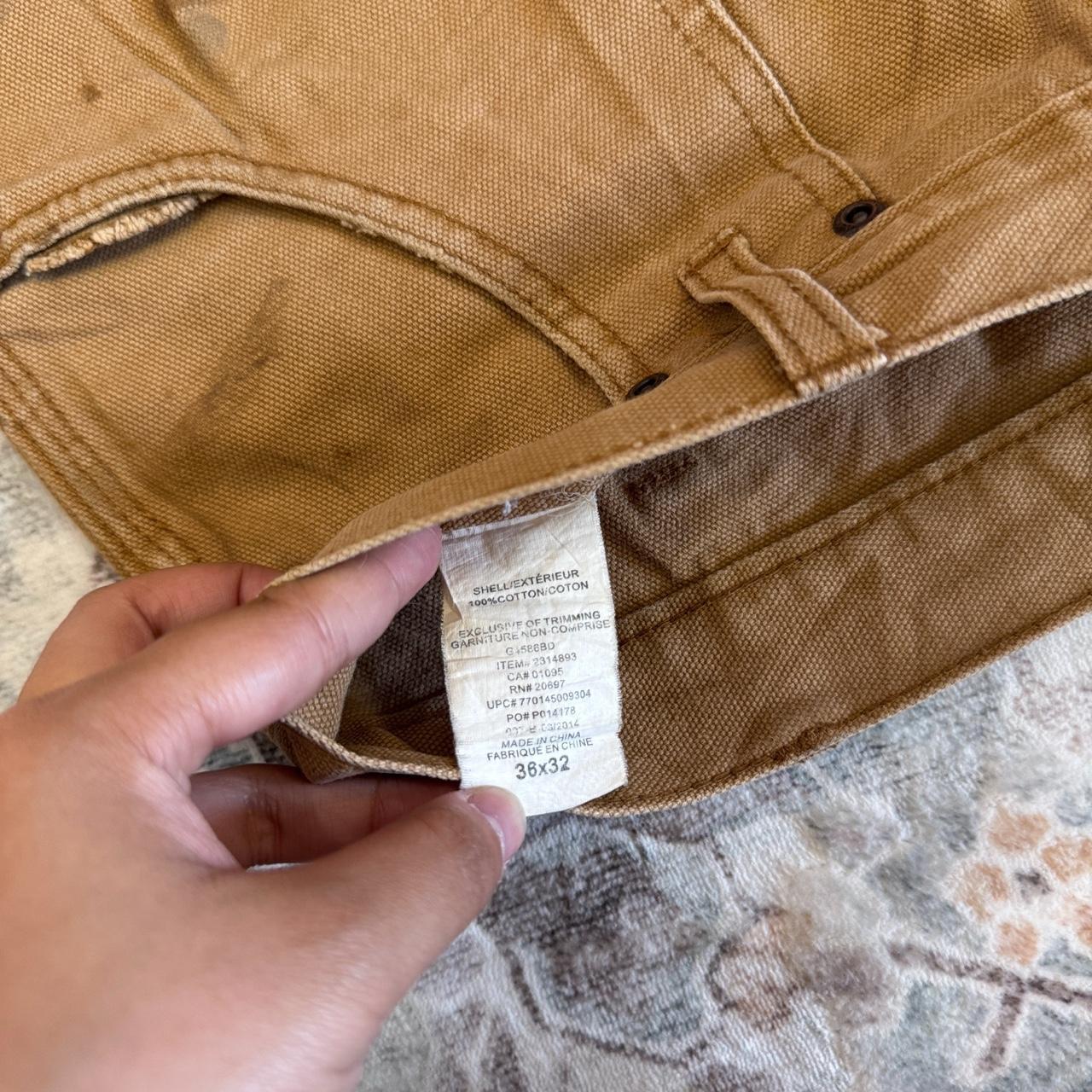 Dickies Brown Carpenter Trousers W36 L32