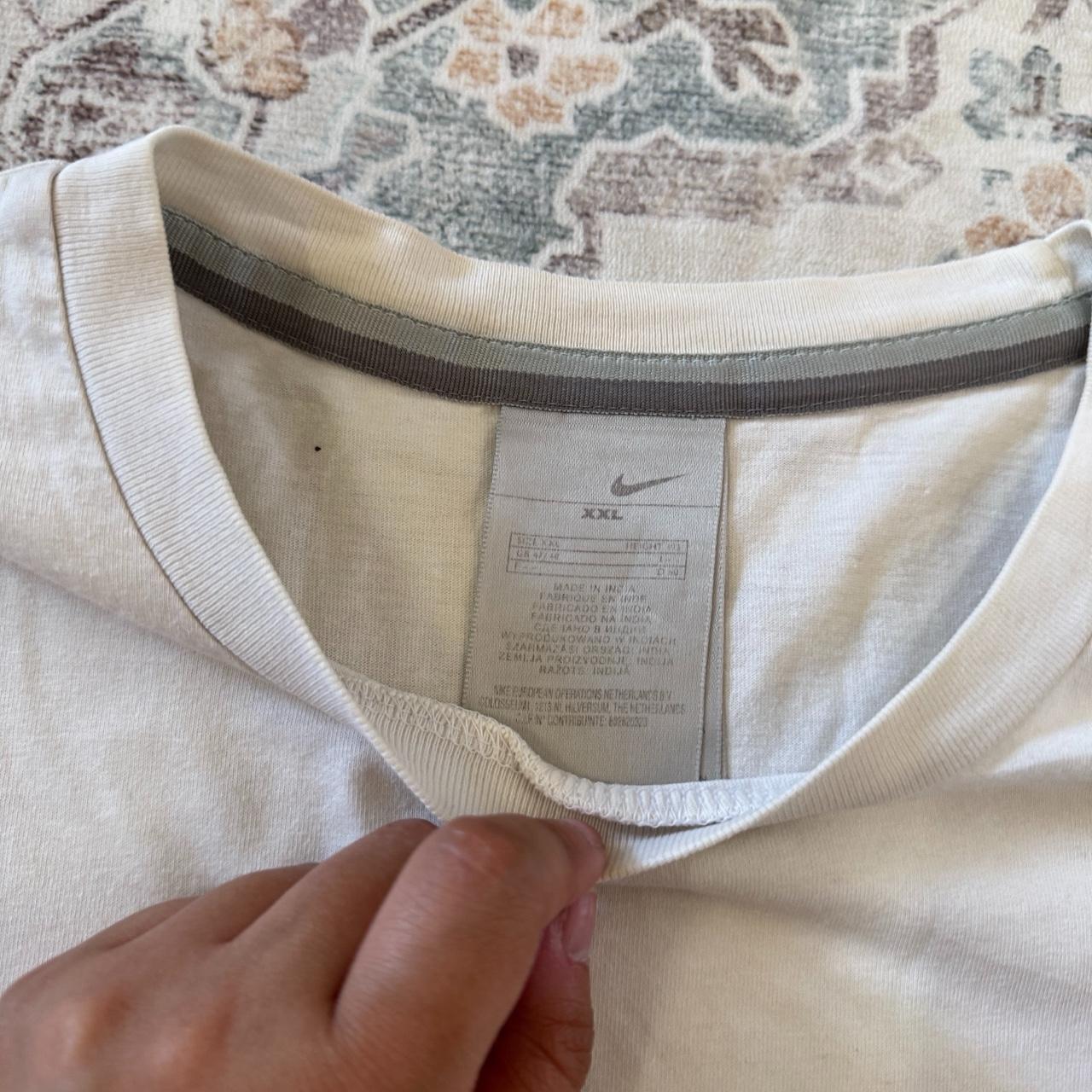 Nike White T-Shirt Size XXL
