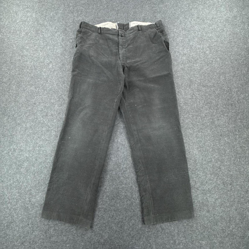 Grey corduroy trousers