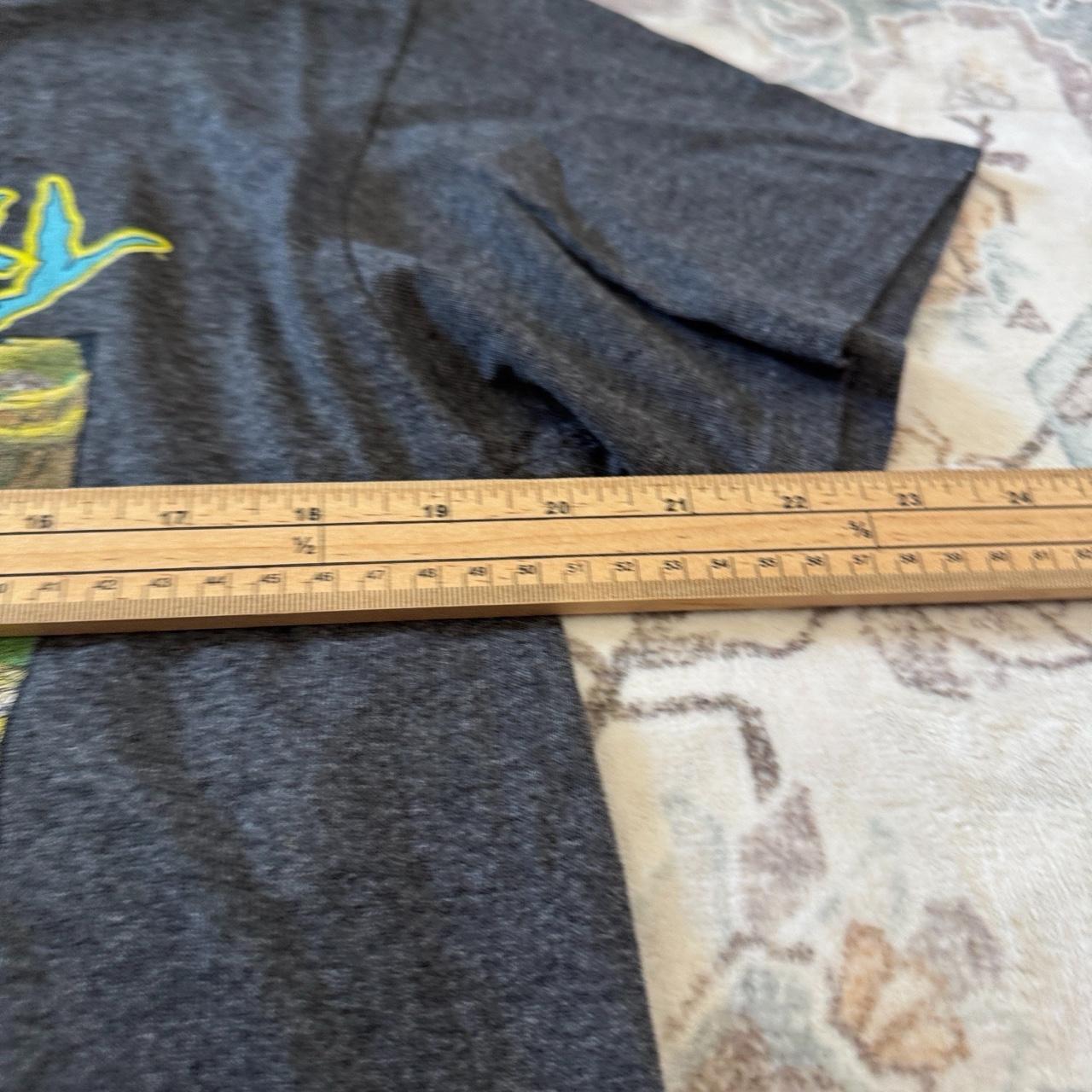 Rick and Morty Cotton T-Shirt in Gray Size M