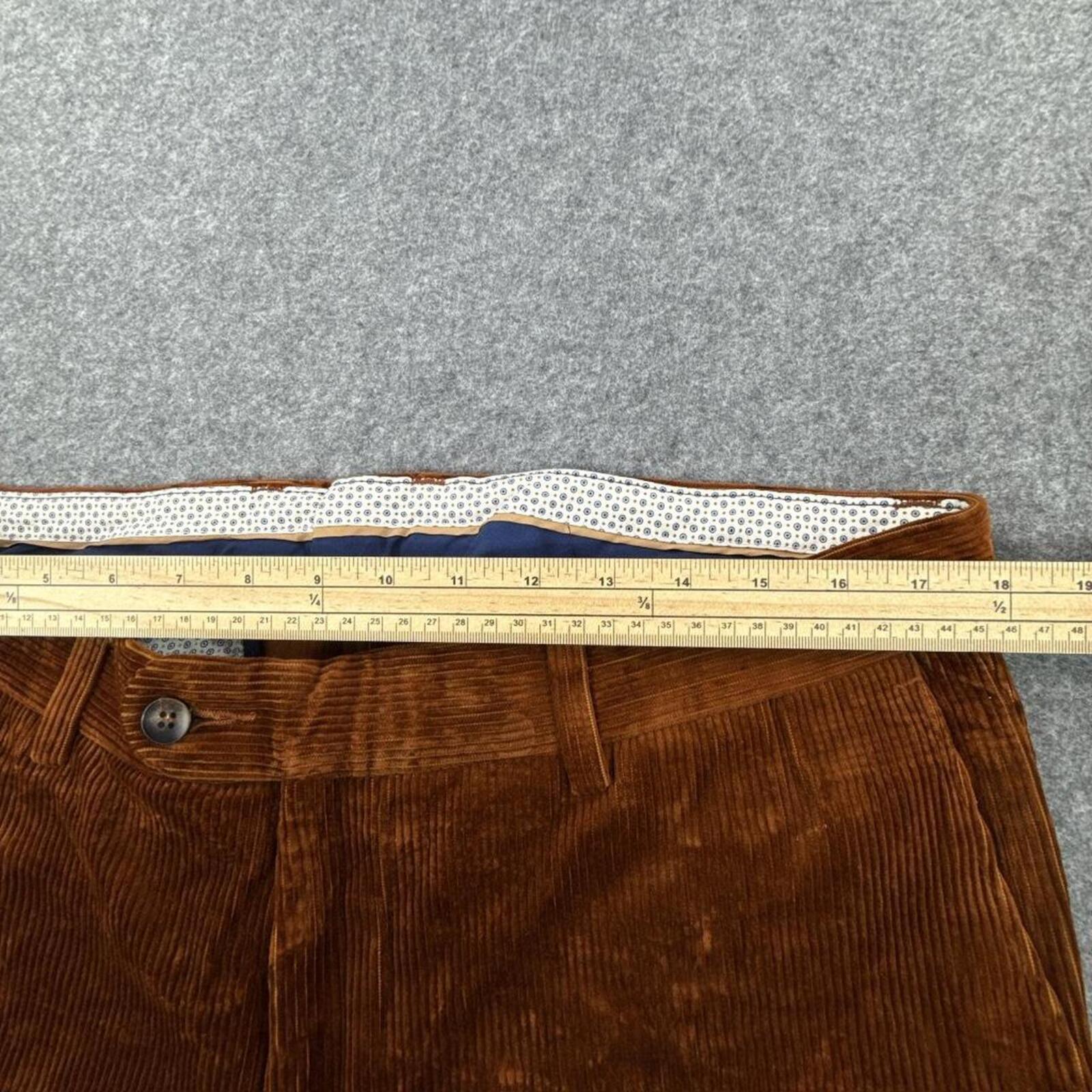 Walbusch brown corduroy trousers #corduroytrousers