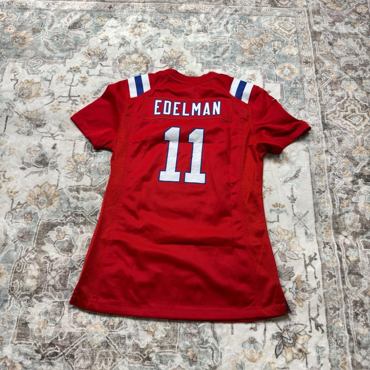 Nike NFL New England Patriots Julian Edelman Jersey in Red Women’s Size S