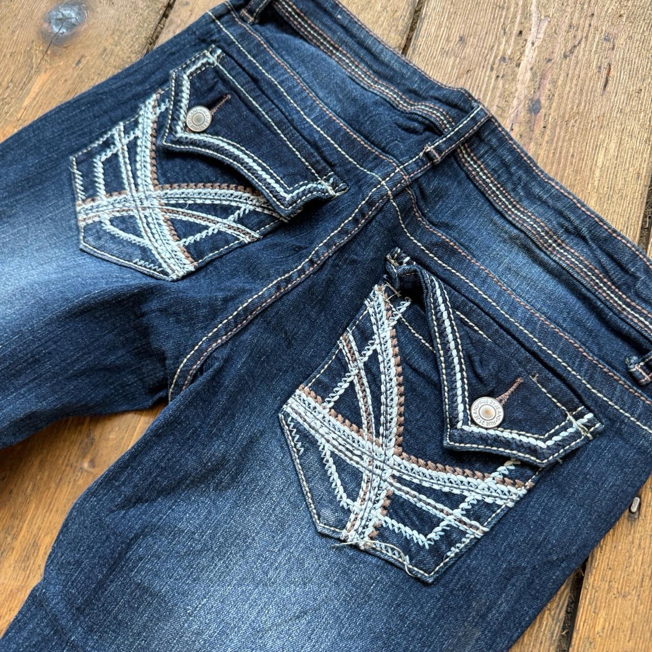 rue 21 Women’s Y2K Low Waist Bootcut Jeans Dark Wash W29