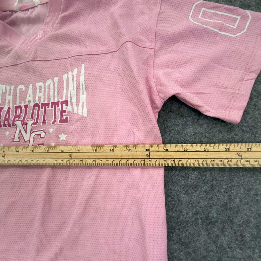 North Carolina ‘Charlotte’ Cropped Jersey in Baby Pink
