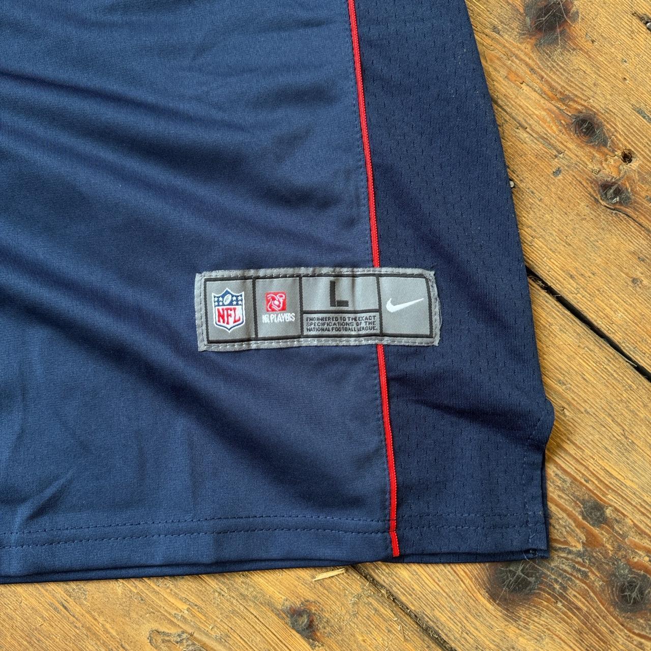 Nike NFL Tom Brady New England Patriots Navy Blue Jersey Size L