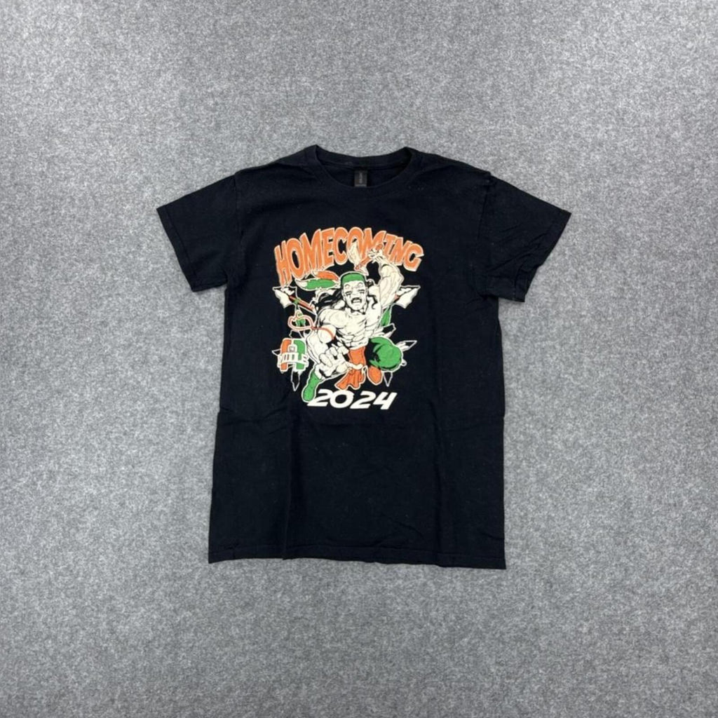 Black and green Homecoming 2024 tee