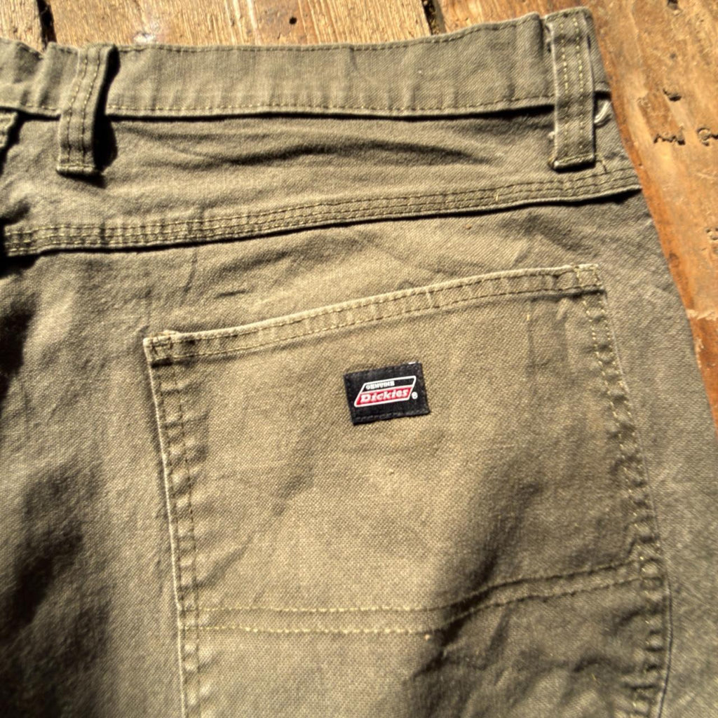 Dickies Khaki Carpenter Trousers W36 L32