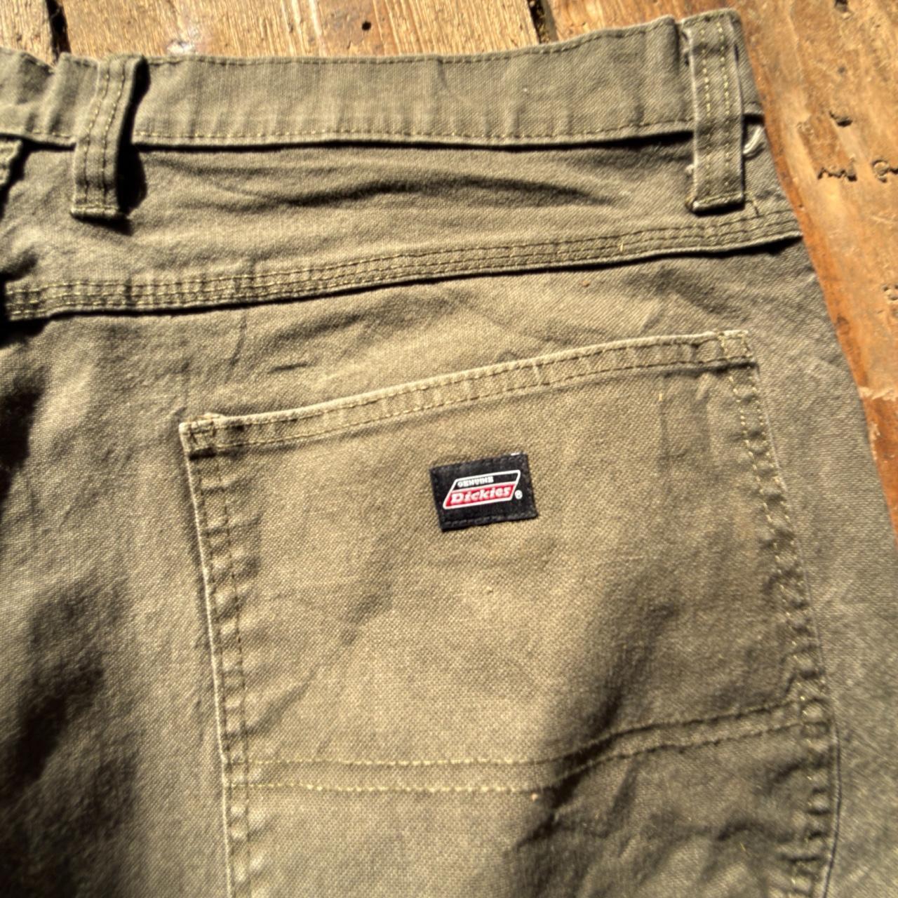 Dickies Khaki Carpenter Trousers W36 L32