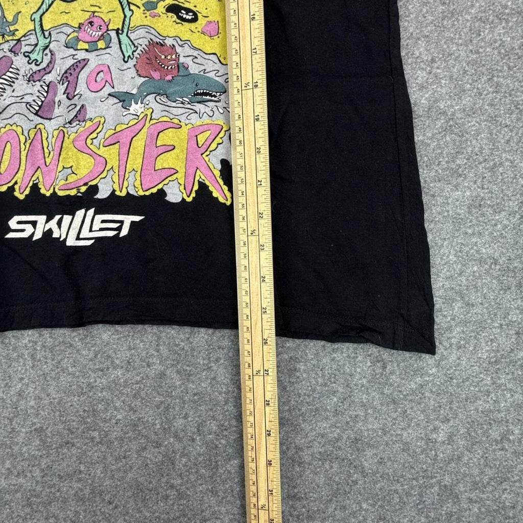 Black Skillet I Feel Like A Monster tee #Skillet #BandMerch