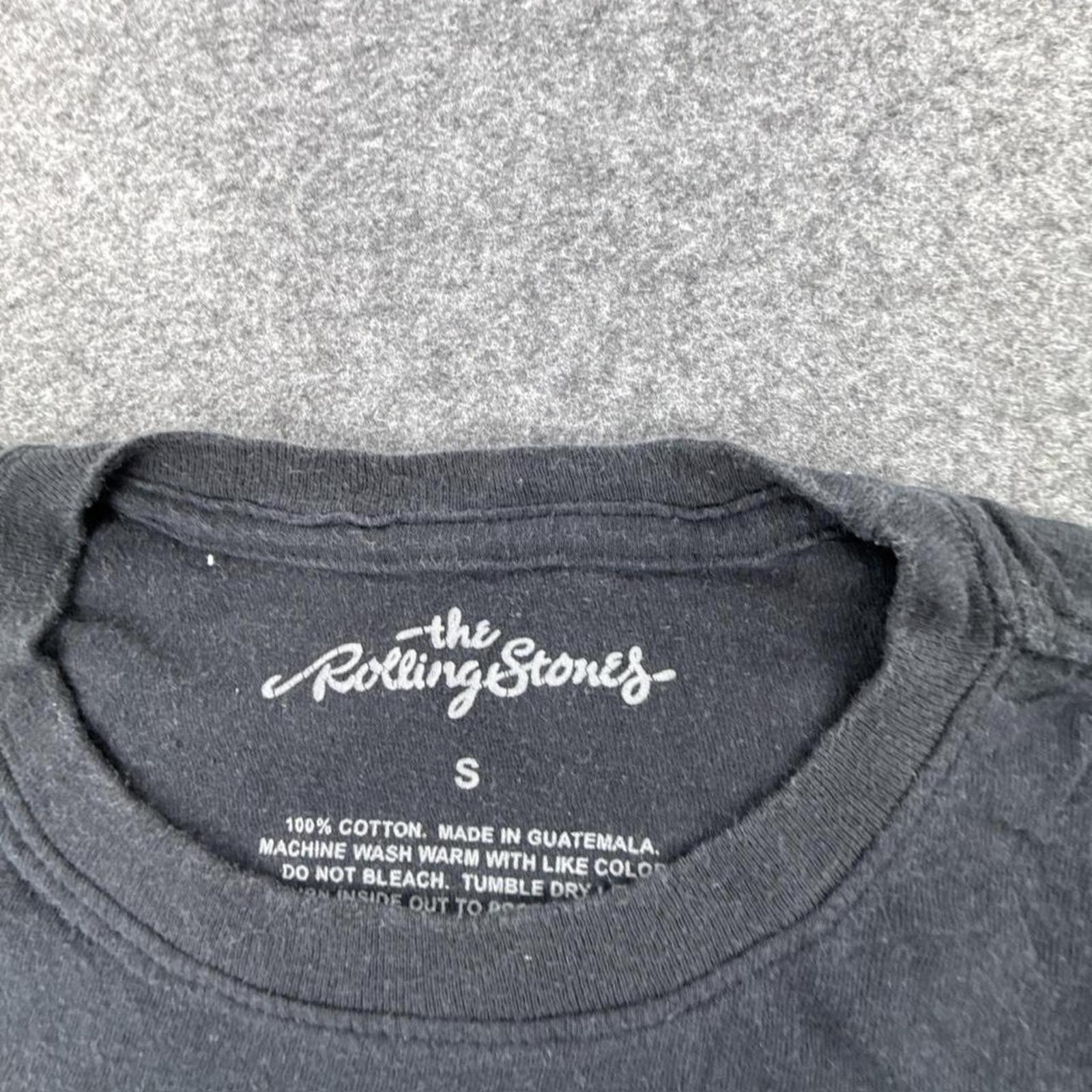 Black Rolling Stones 1975 US Tour T-shirt #rockmusic