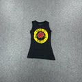 Black and yellow Guns N' Roses tank top