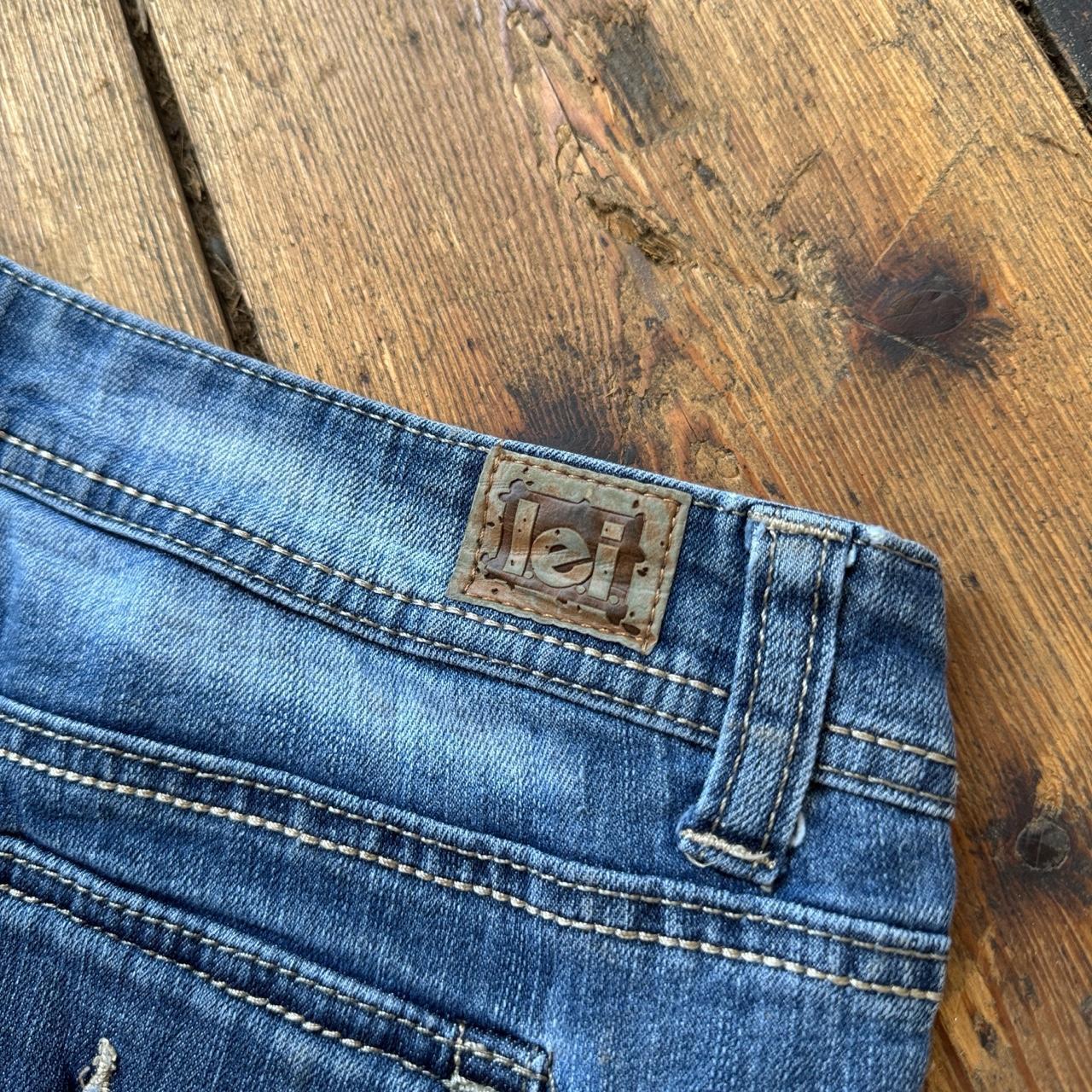 l.e.i. Sophia Hipster Flare Women’s Y2K Jeans Size 13