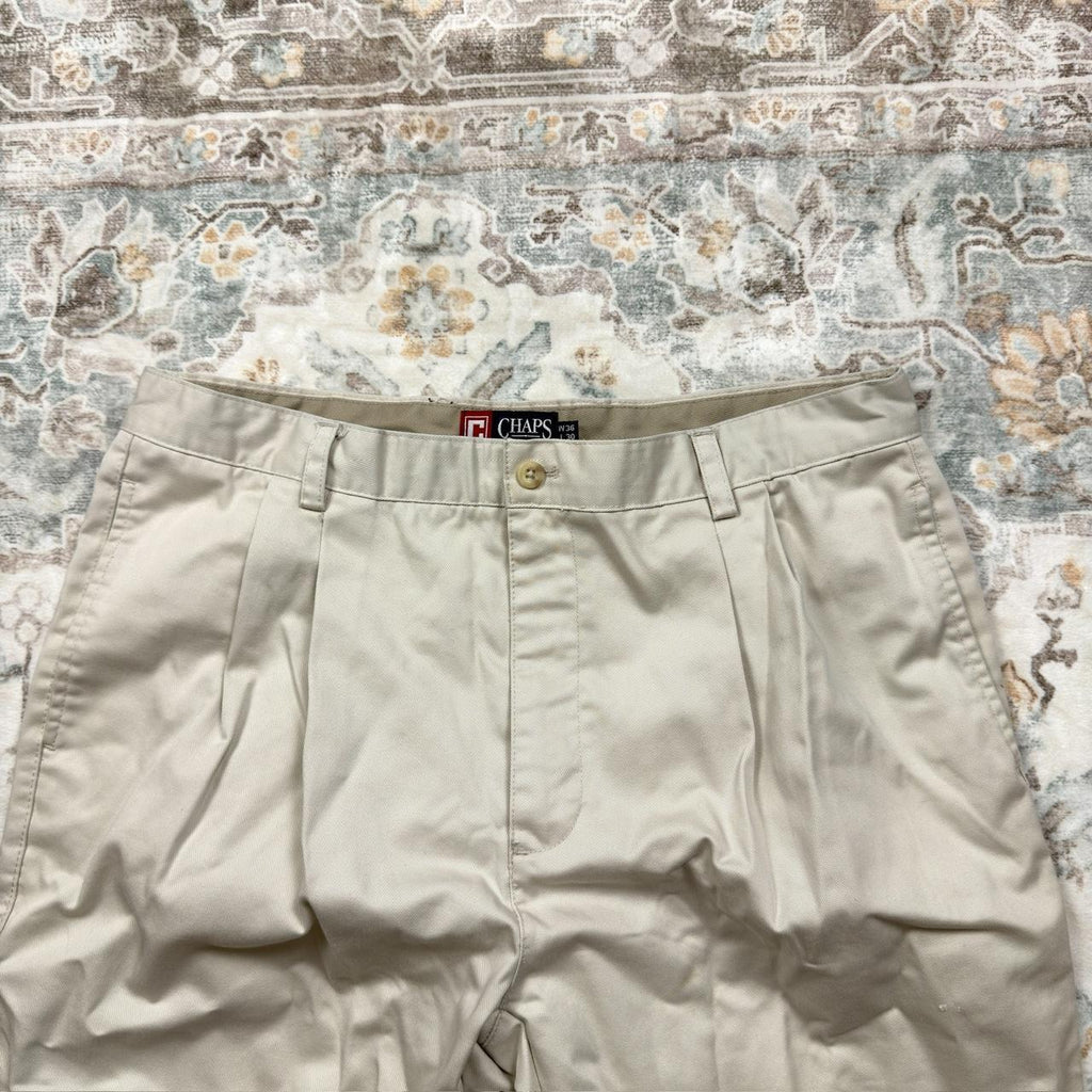 Chaps Beige Chino Trousers W36 L30