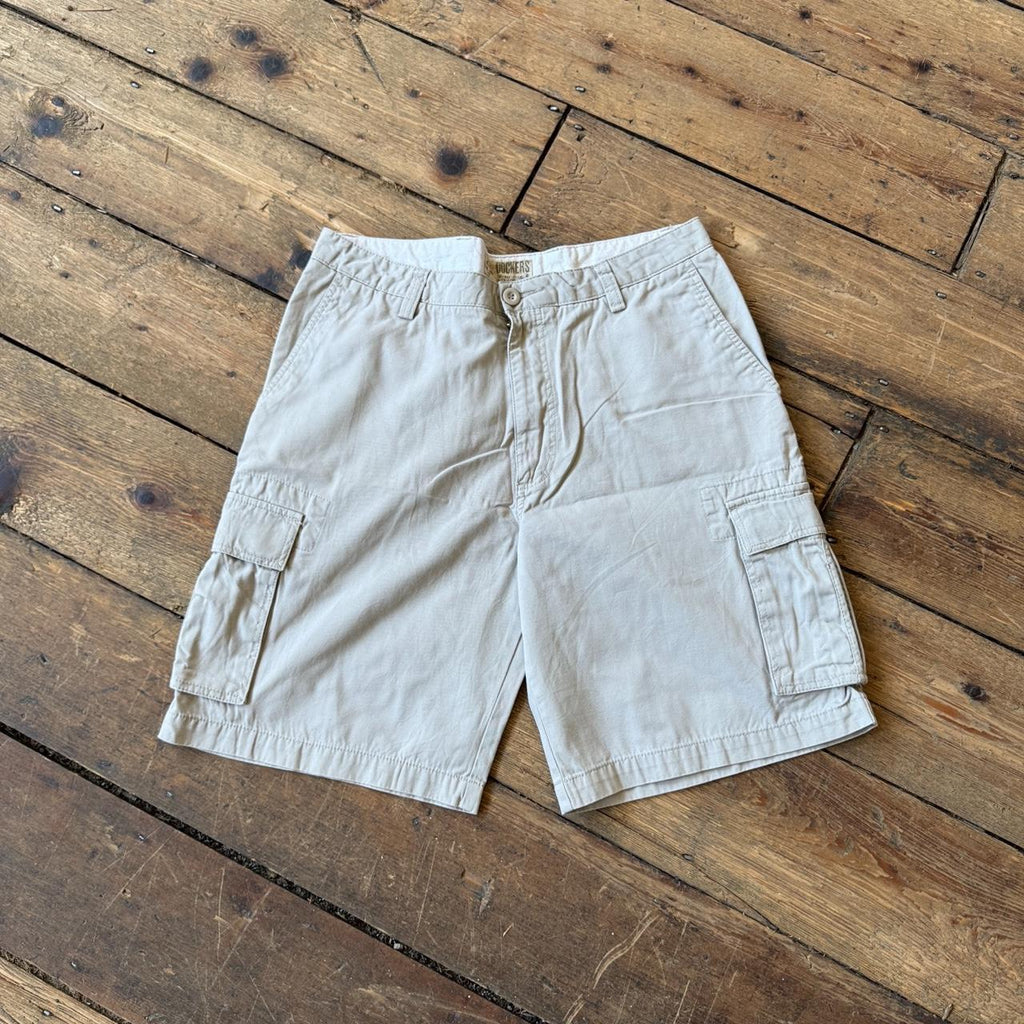 Dockers Relaxed Fit Cargo Shorts in Light Gray W36