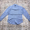 Ralph Lauren Slim Fit Chambray Oxford Long-sleeve Button-up Shirt in Blue Size L