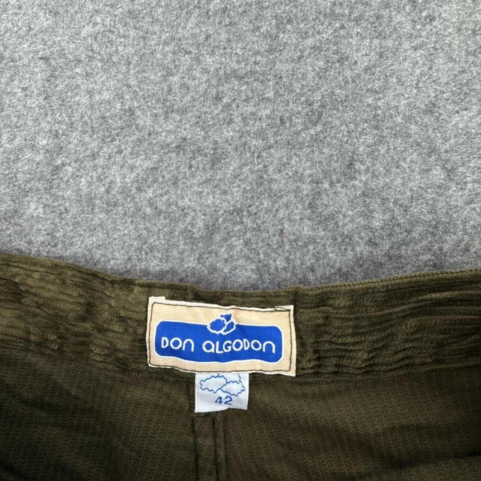 Dark green corduroy pants