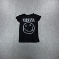 Black and white Nirvana band tee #grunge