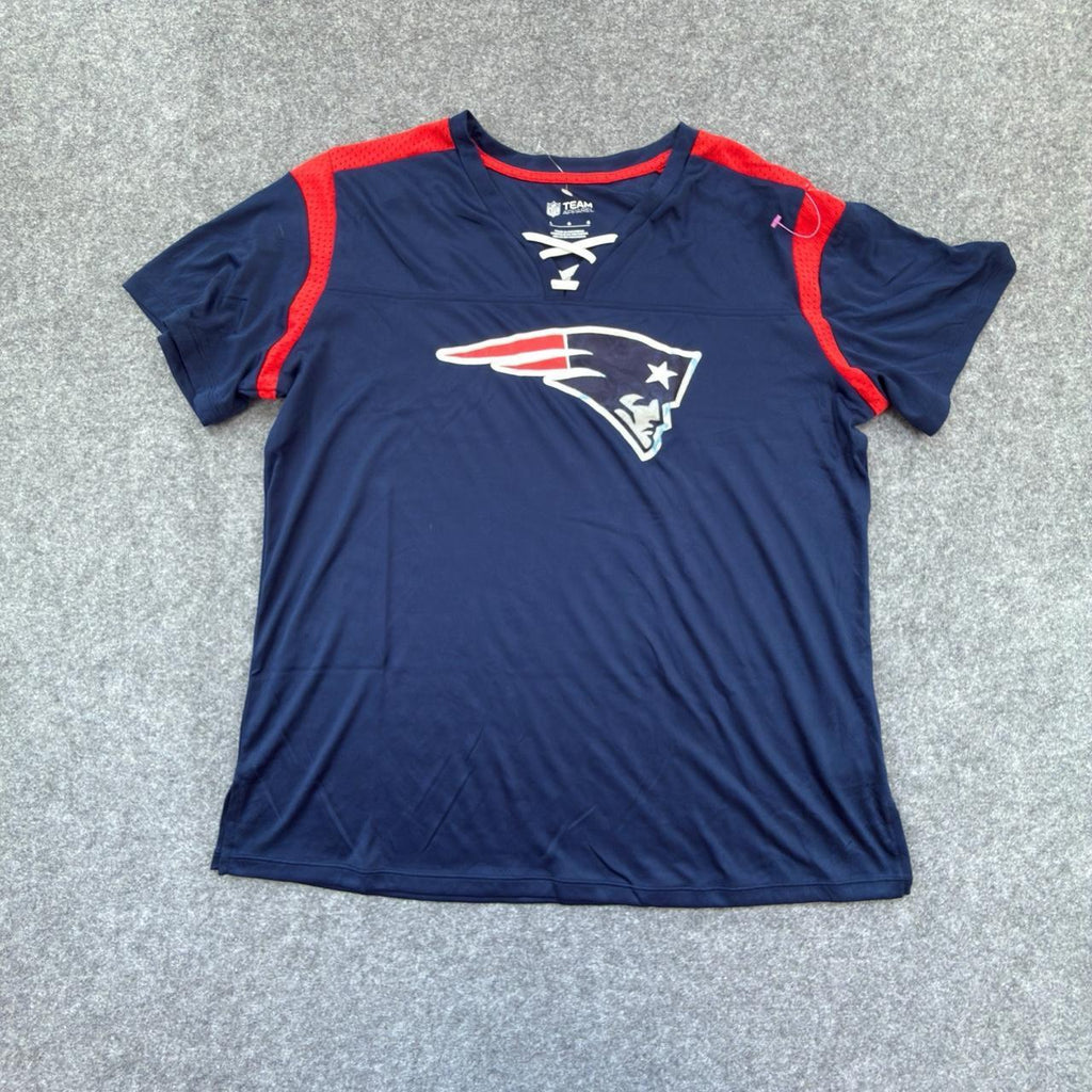 Women’s NFL New England Patriots Jersey in Navy Blue