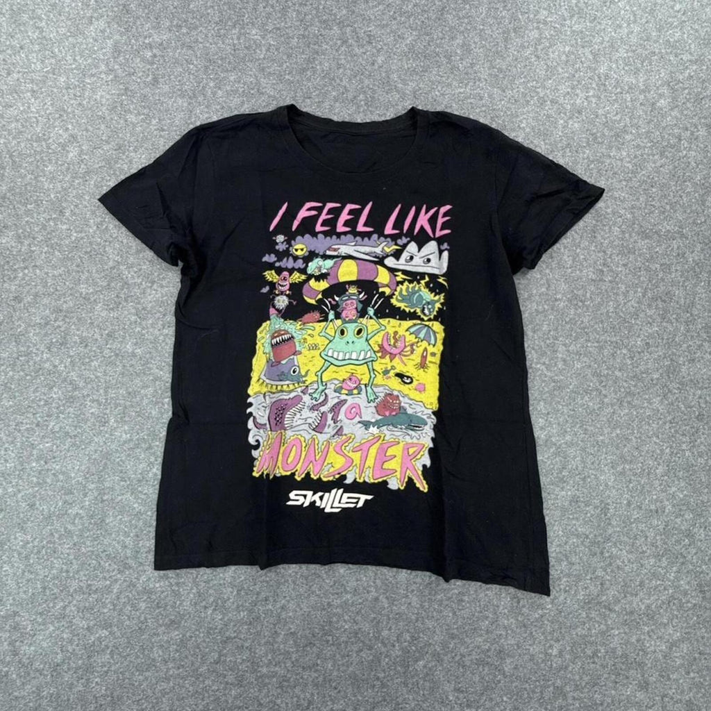 Black Skillet I Feel Like A Monster tee #Skillet #BandMerch