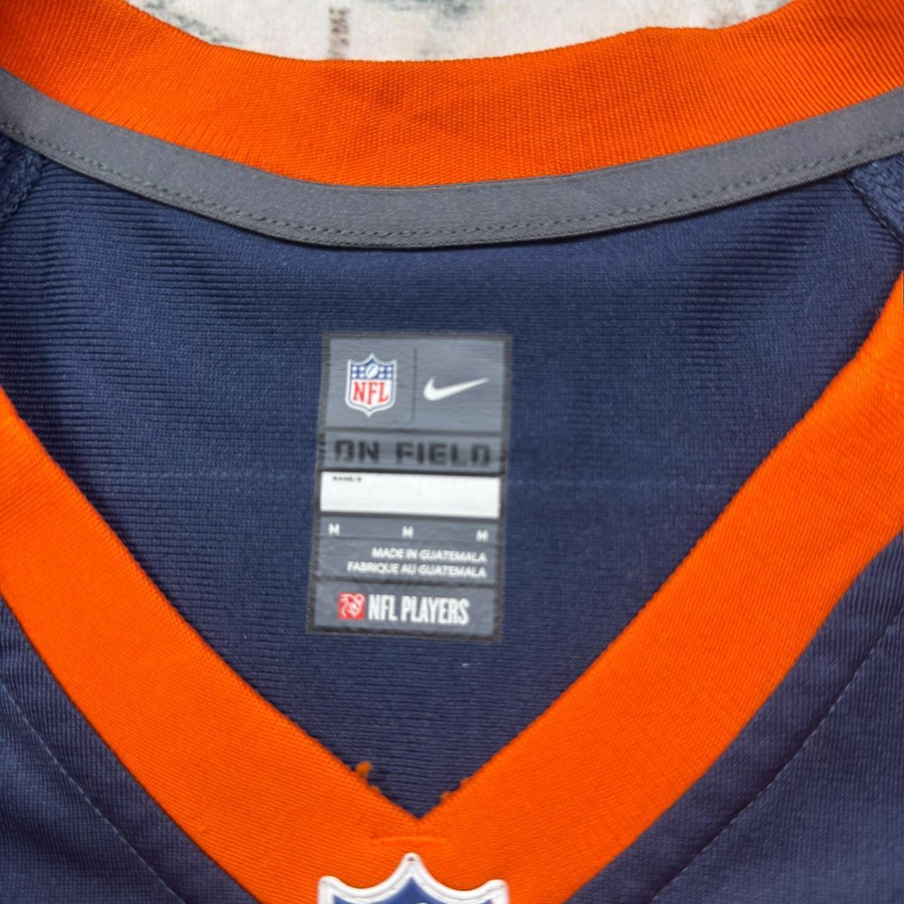 Nike NFL Osweiler Denver Broncos Jersey in Navy and Orange Women’s Size M