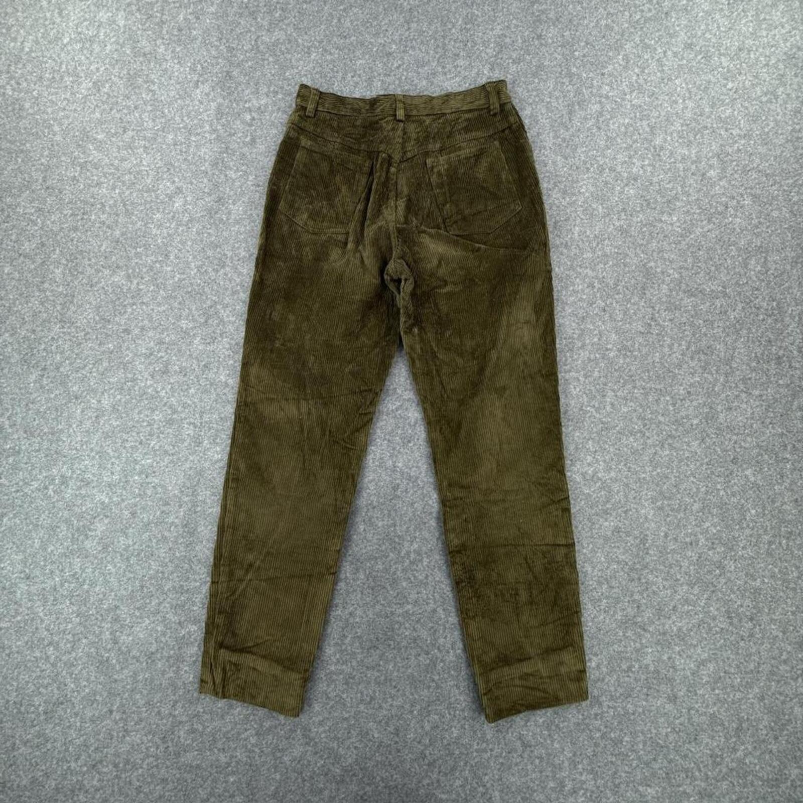 Dark green corduroy pants