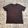 Levi's Relaxed Fit T-Shirt in Black with Red Logo Size M