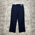 Carhartt Chino Trousers in Navy Blue W36 L32