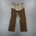 Brown and tan camo pants with adjustable waist #outdoorstyle