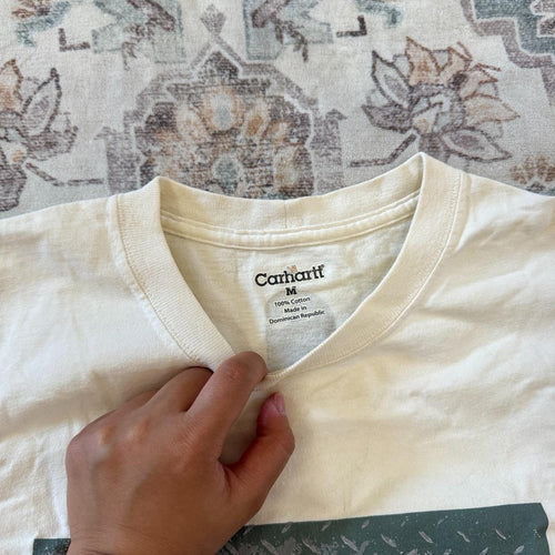Carhartt White T-Shirt Size M