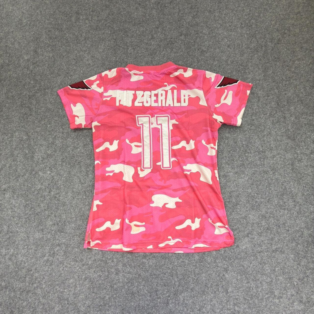NFL Arizona Cardinals ‘Fitzgerald’ Jersey in Pink Camo Women’s