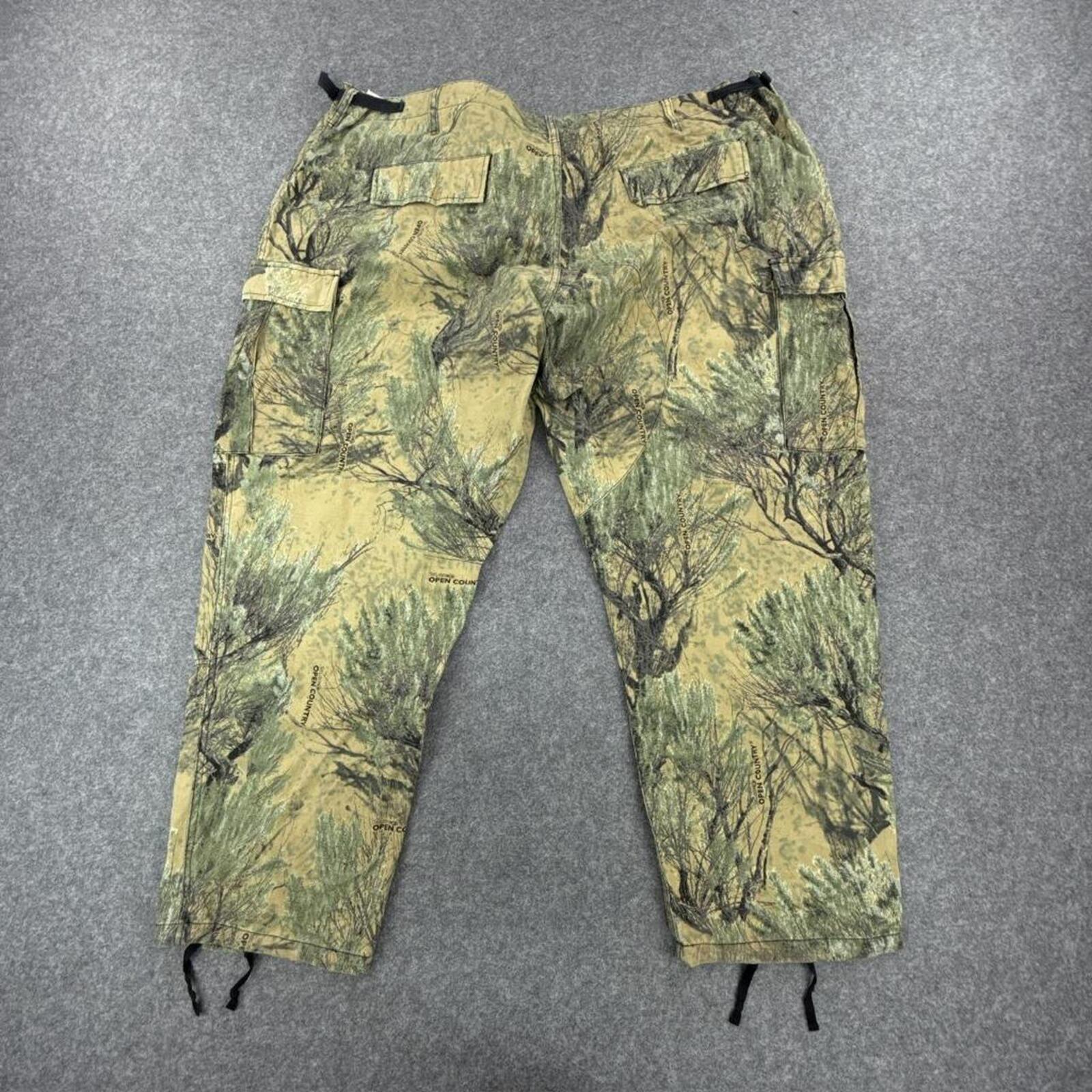 Cabela's green and khaki camo cargo pants #camouflage