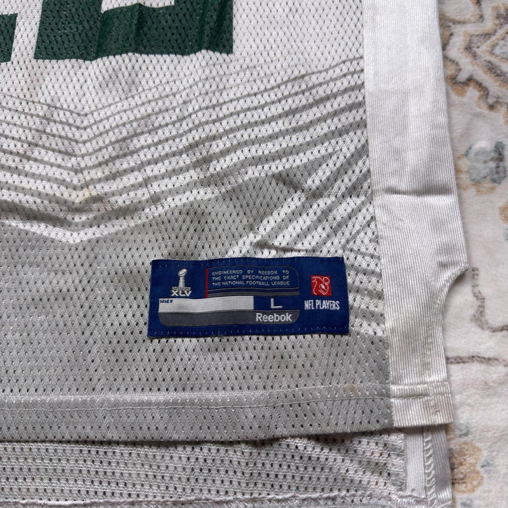 Reebok NFL Aaron Rodgers Jersey in Silver Size L