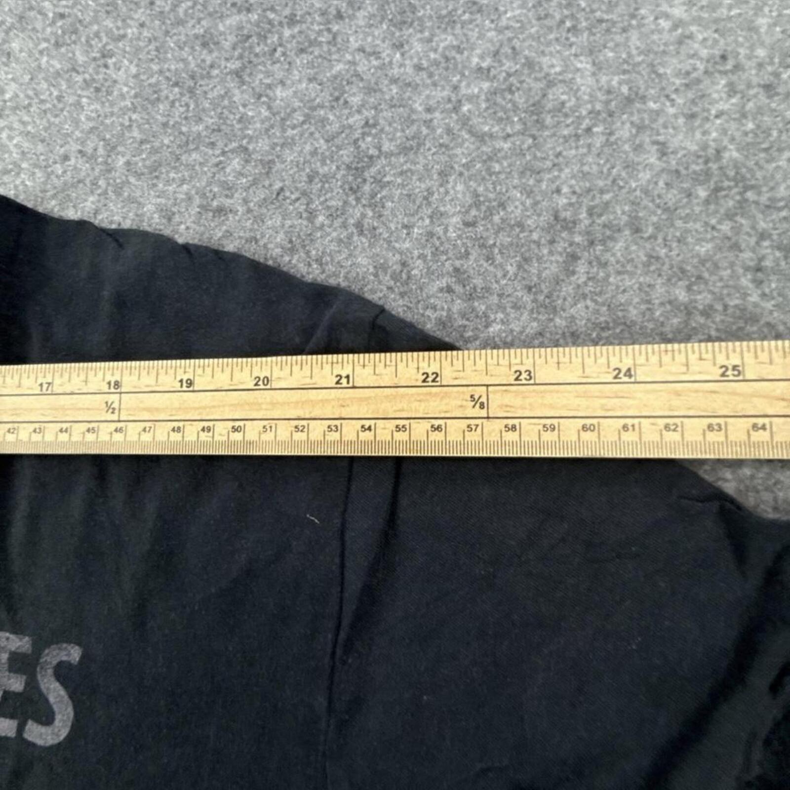 Black Rolling Stones 1975-1980 tour t-shirt