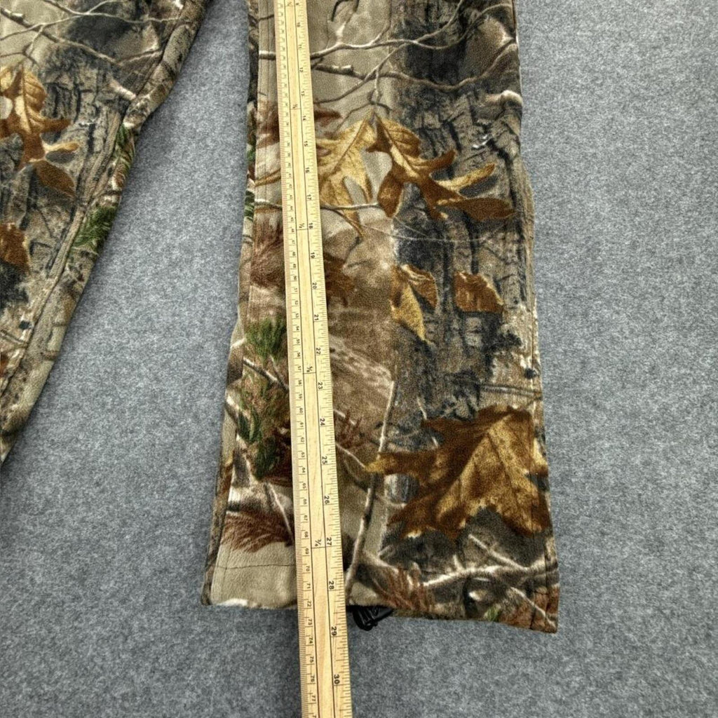 Camouflage cargo pants with adjustable waist
