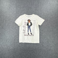 Whitney Houston World Tour 87 white cotton t-shirt