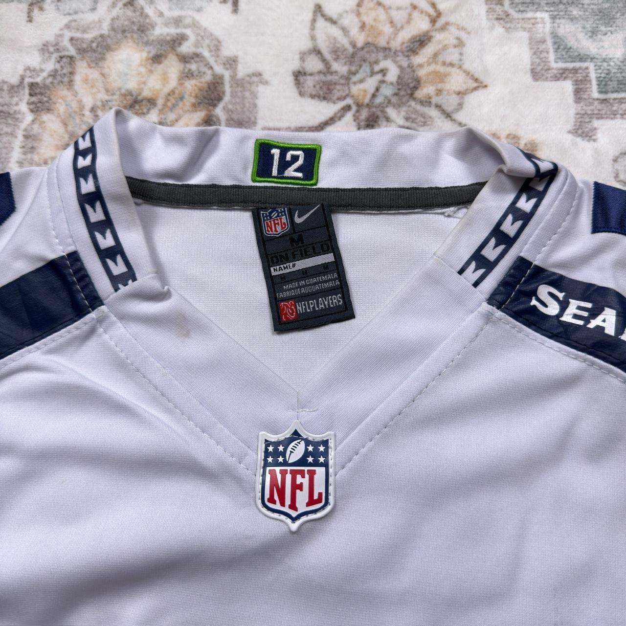 Nike NFL Seahawks Wilson Jersey in White Size M