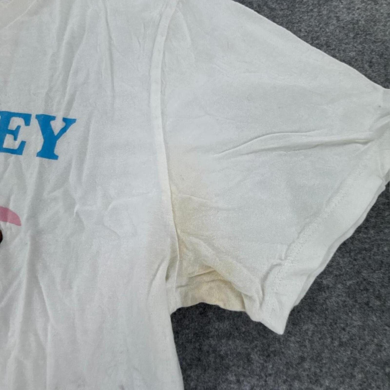 White Whitney Houston cotton t-shirt