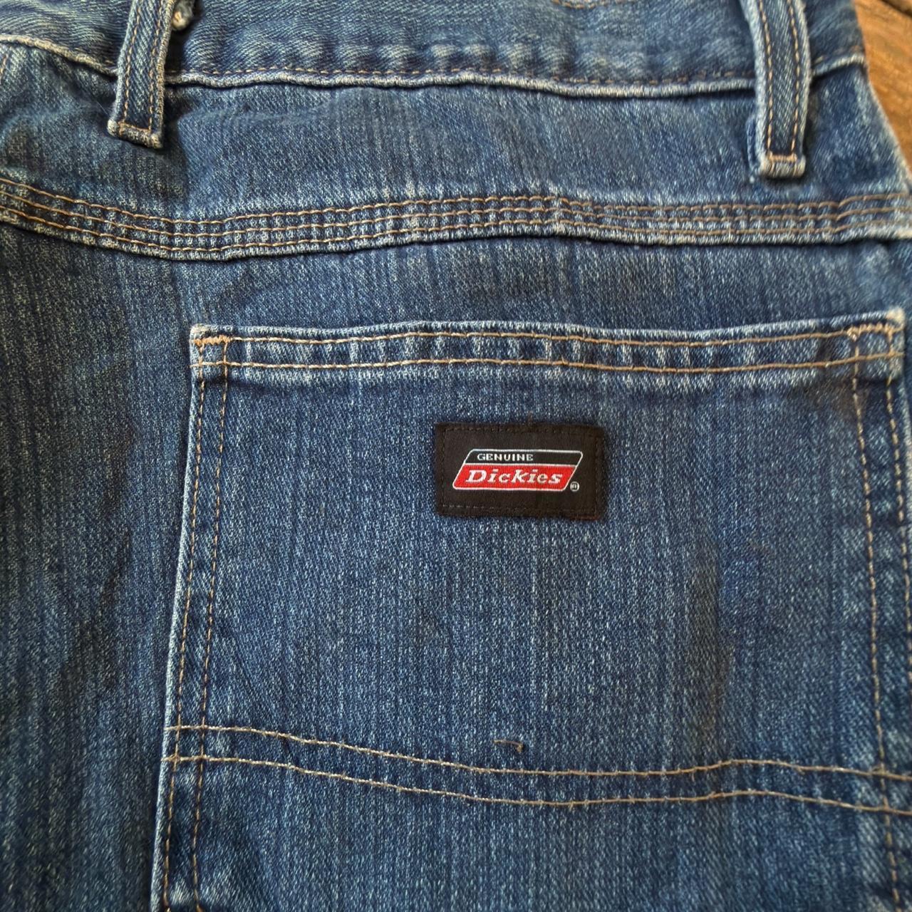 Dickies Men’s Dark Wash Carpenter Jeans W37