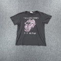 Rolling Stones 1975 US Tour black cotton tee