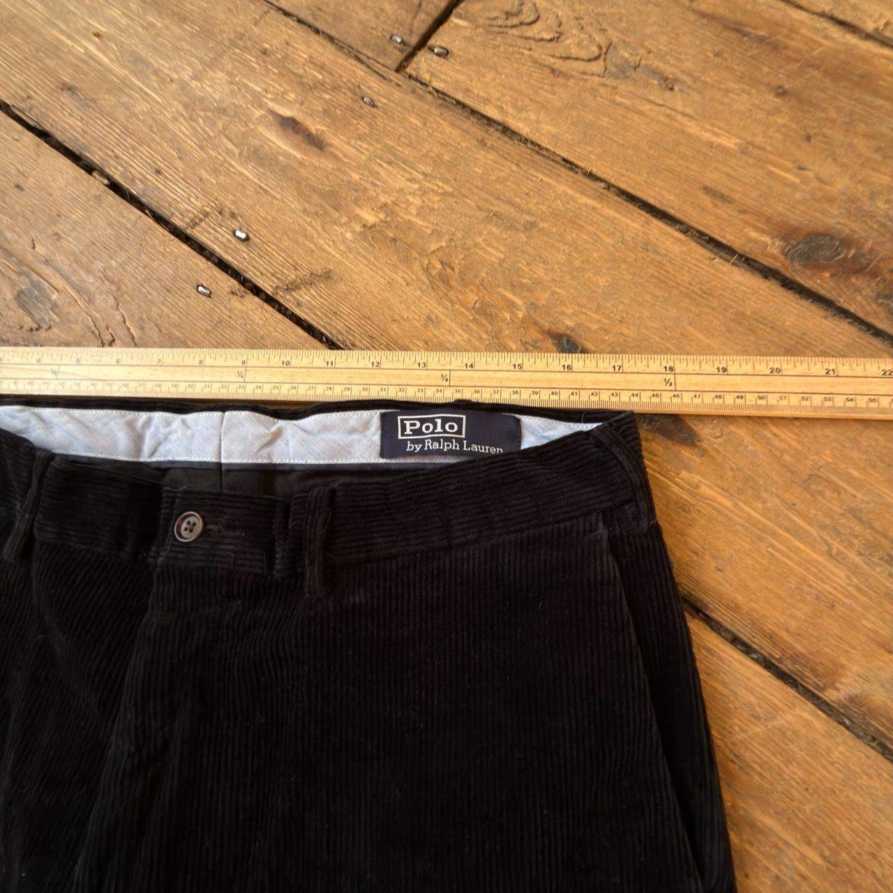 Polo Ralph Lauren Chocolate Brown Corduroy Trousers W34