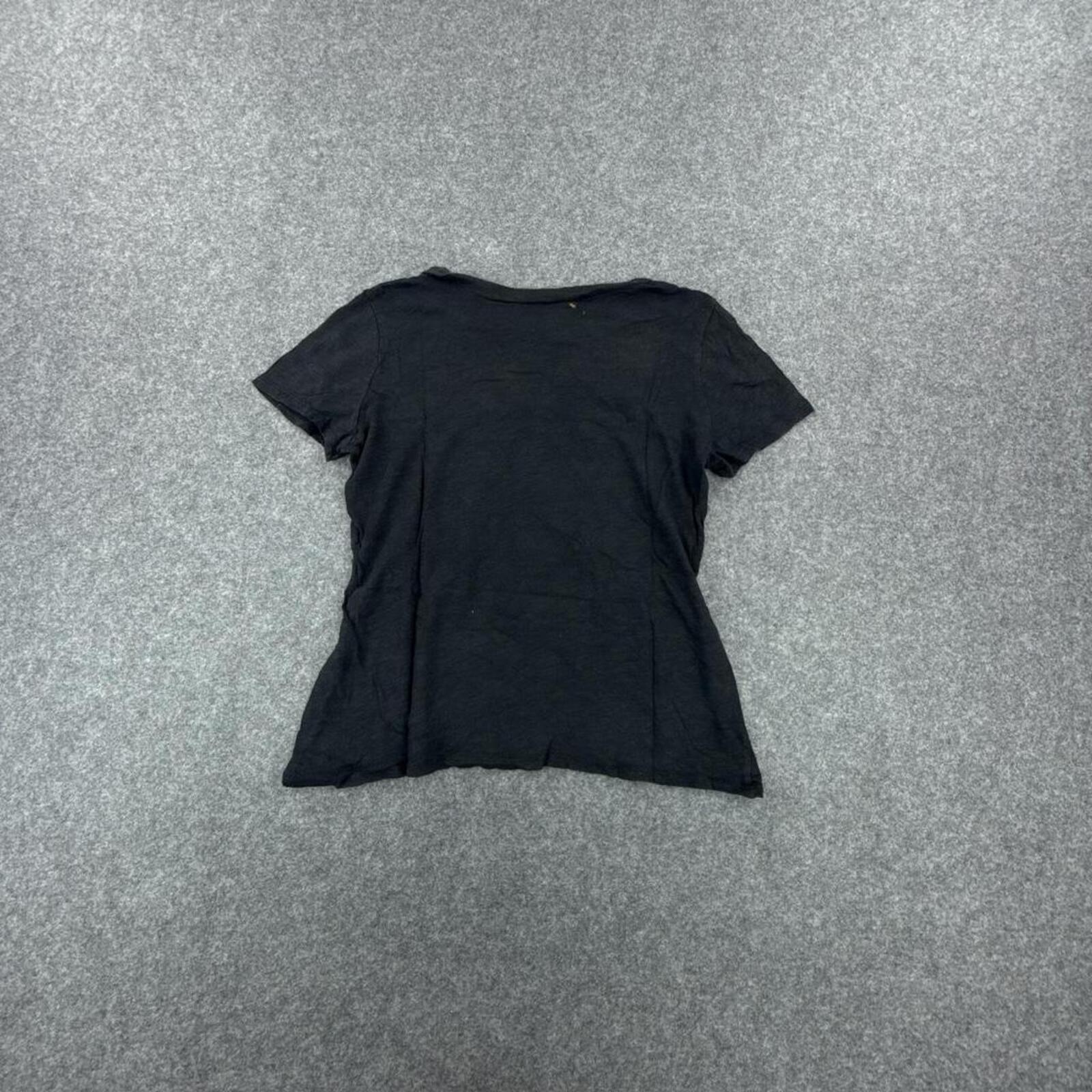 Black Rolling Stones 1975 US Tour tee