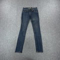 Truck Jeans women's dark wash Y2K hip-hop skinny jeans #skinnyjeans