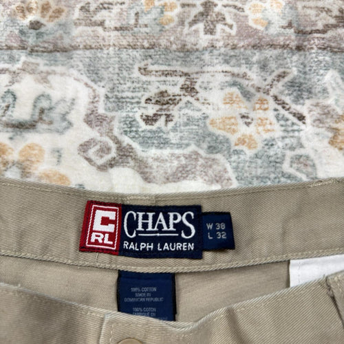 Chaps Ralph Lauren Vintage Chino Trousers in Khaki W38 L32