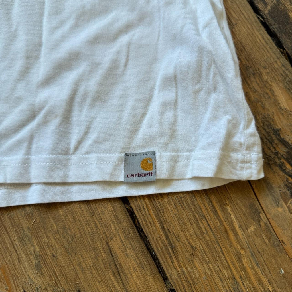 Carhartt WIP Outlaw White T-Shirt Size S